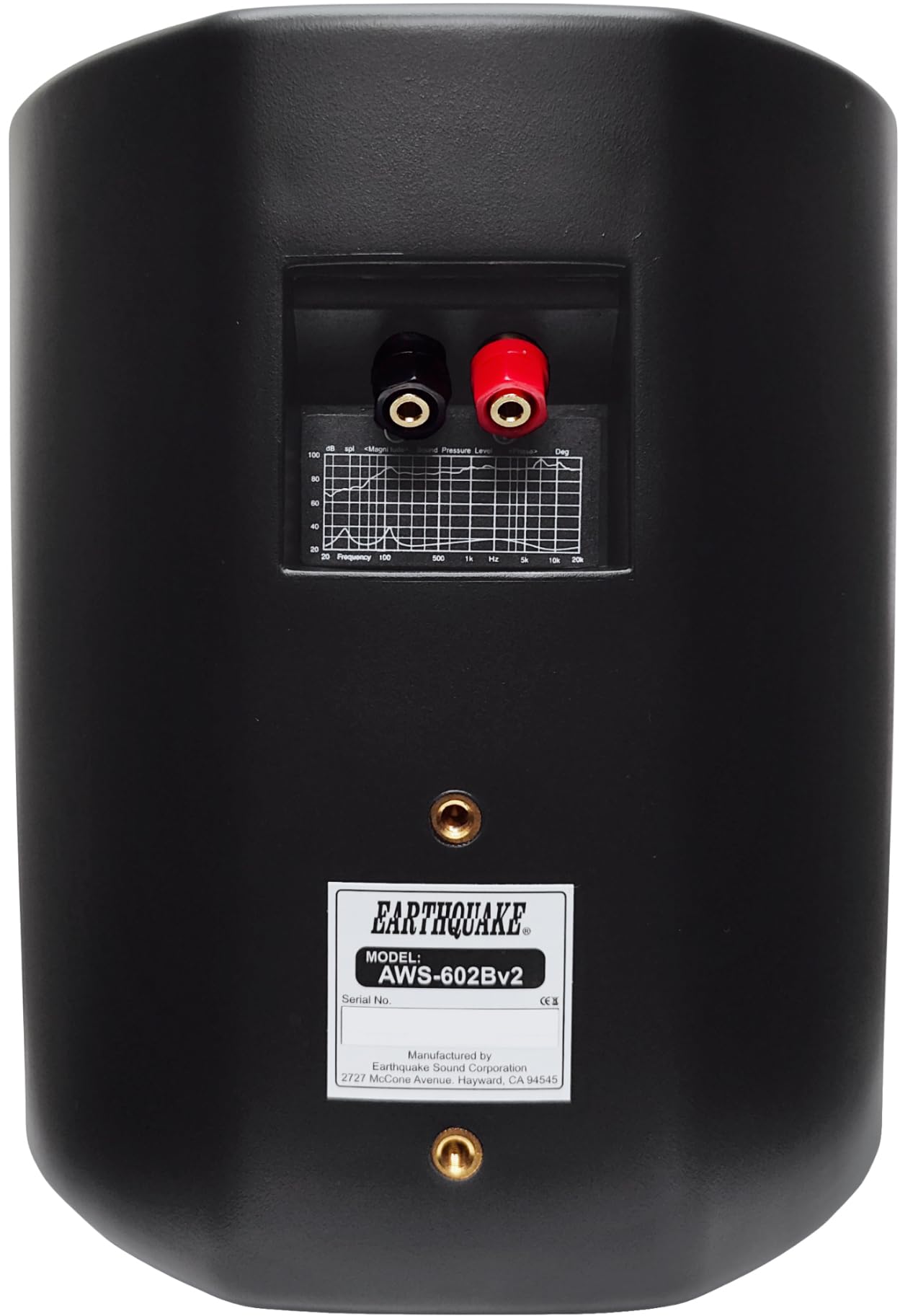 Amazon.com: EARTHQUAKE Sound AWS-602Bv2 Outdoor 2-Way All-Weather